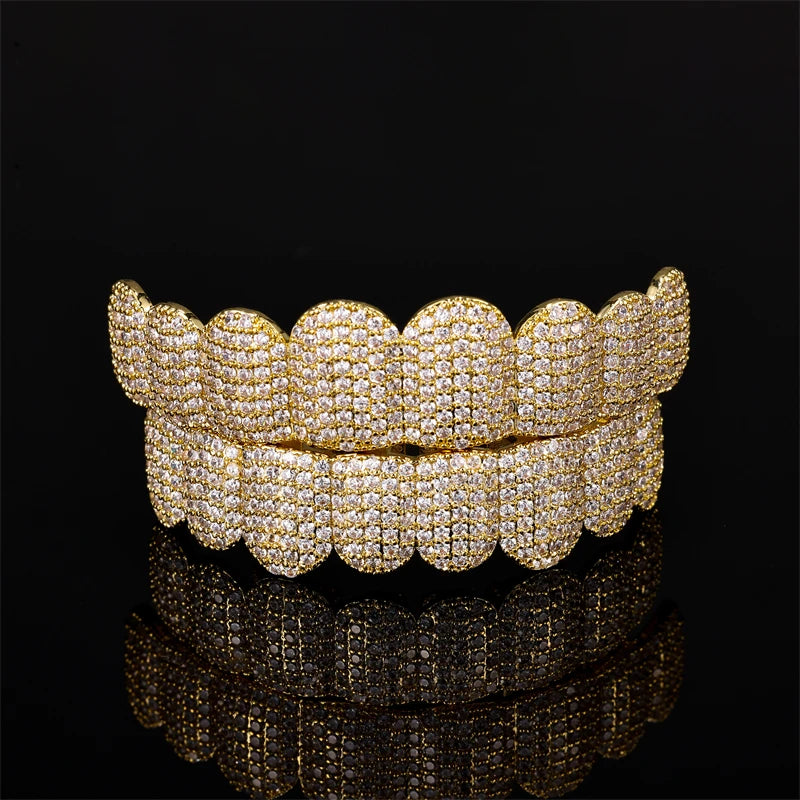 Iced out Grillz 8 Set