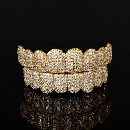 Iced out Grillz 8 Set