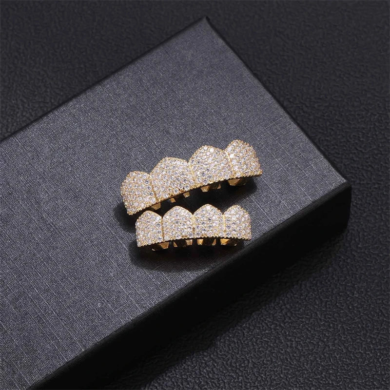Iced out Grillz 4 Set