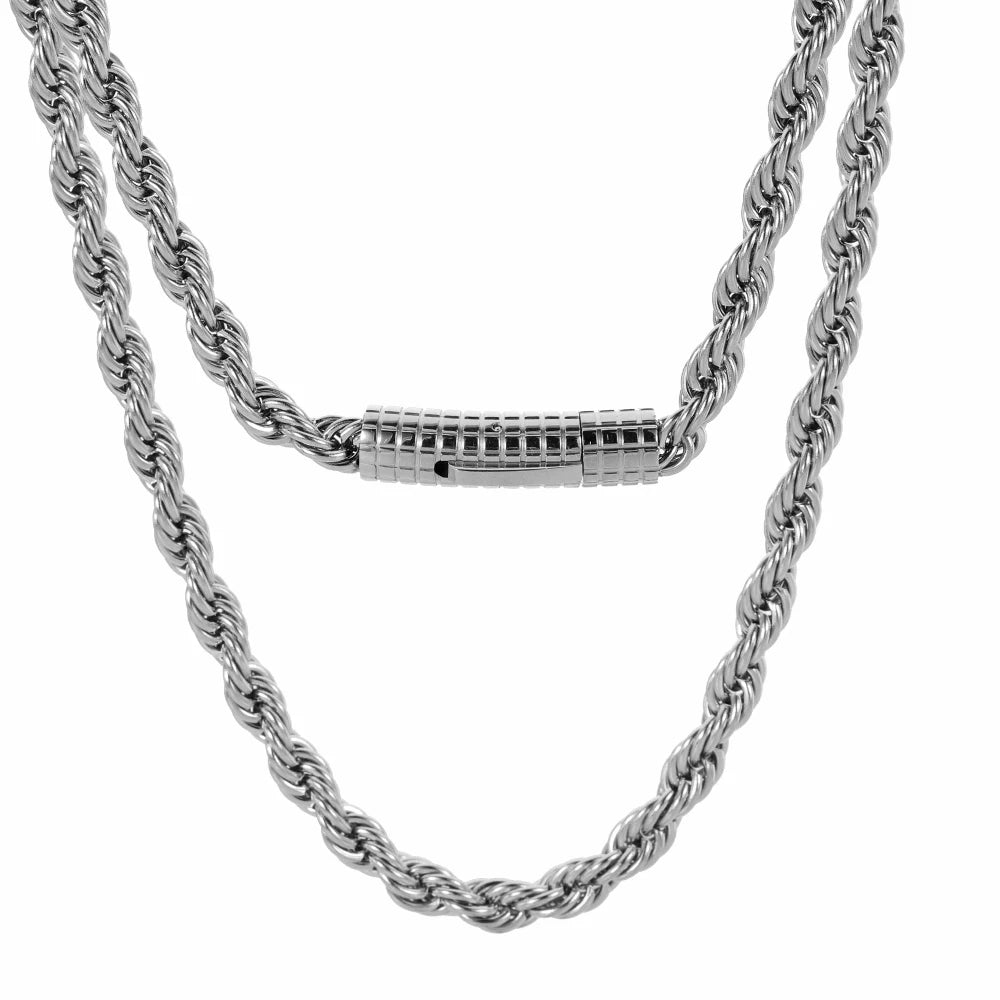 Double Wrapped Rope Chain