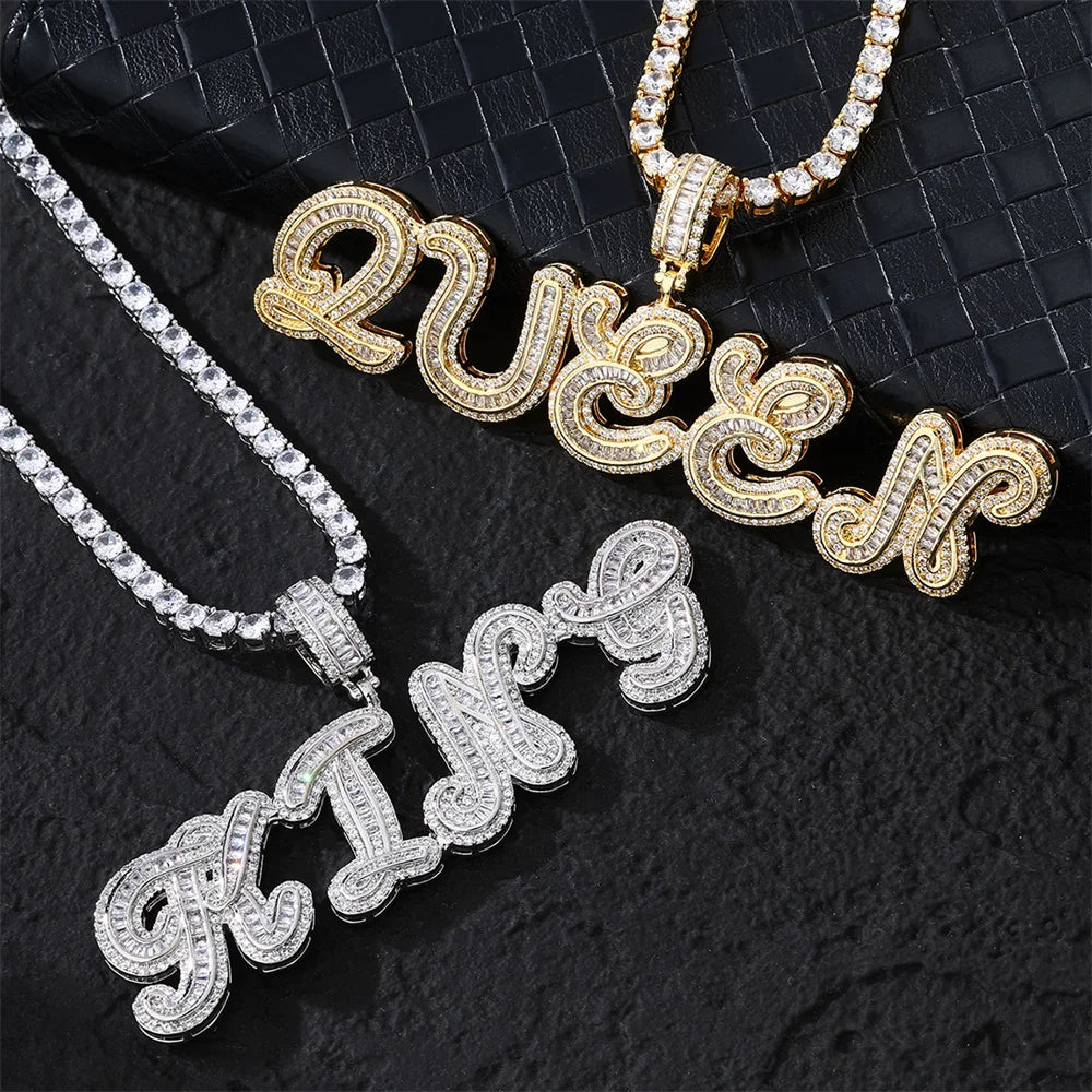 Iced out Baguettes Design