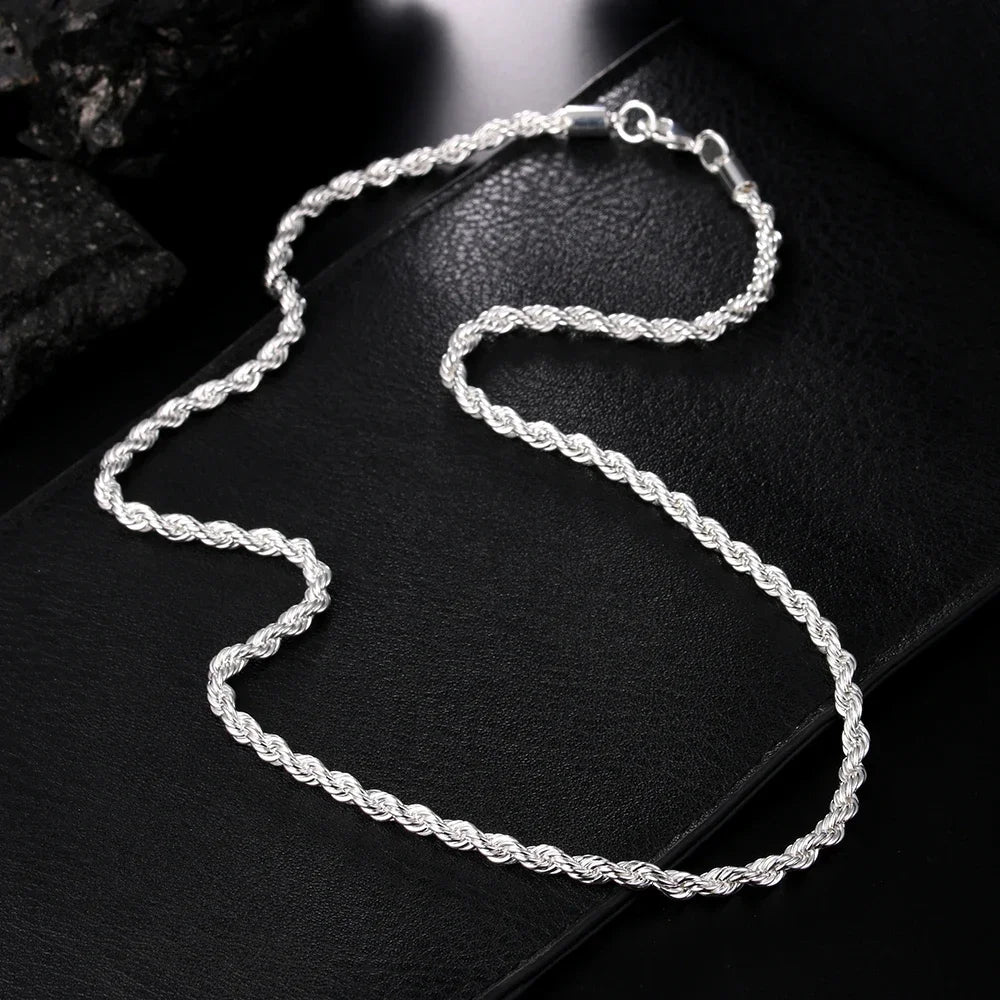 Triple Wrapped Rope Chain