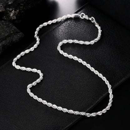 Triple Wrapped Rope Chain