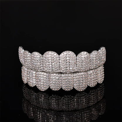 Iced out Grillz 8 Set