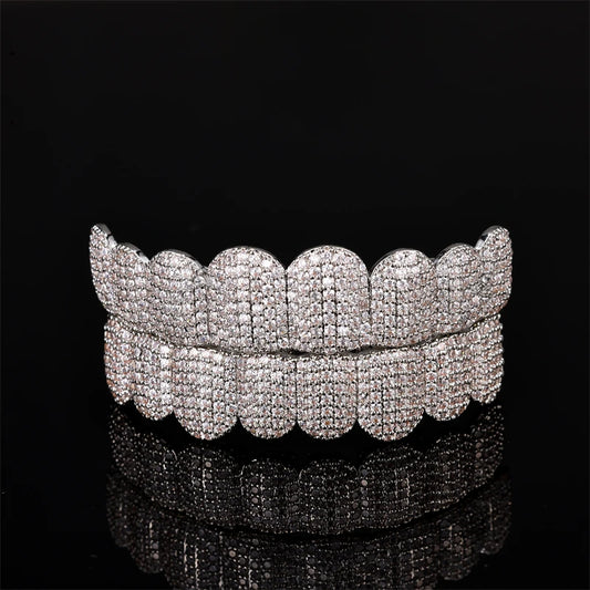 Iced out Grillz 8 Set