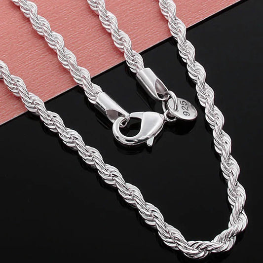 Triple Wrapped Rope Chain