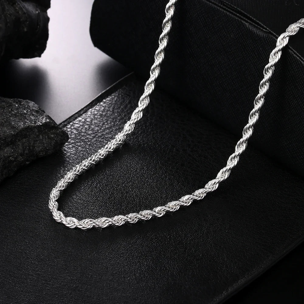 Triple Wrapped Rope Chain