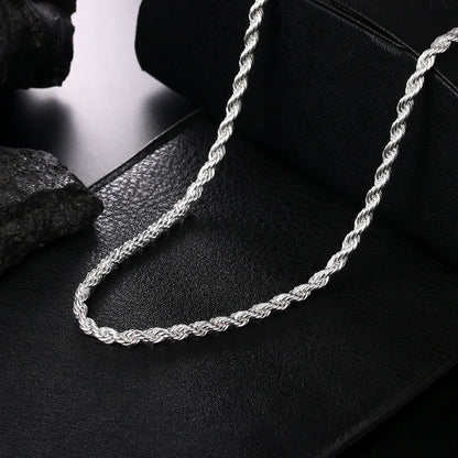 Triple Wrapped Rope Chain