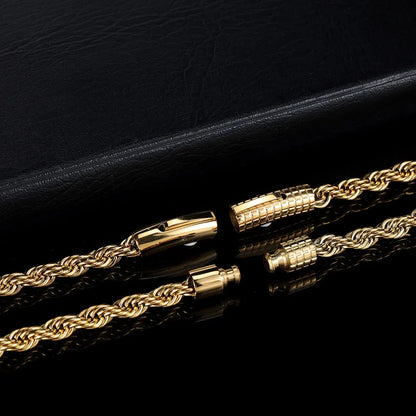 Double Wrapped Rope Chain