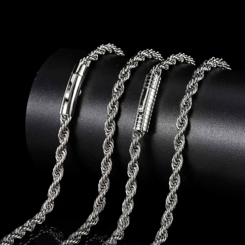 Double Wrapped Rope Chain